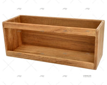 TEAK BOOK RACK FOR PAPER BACK ARC MARINE