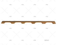 TEAK HANDRAIL 1350mm 5 BOWS ARC MARINE