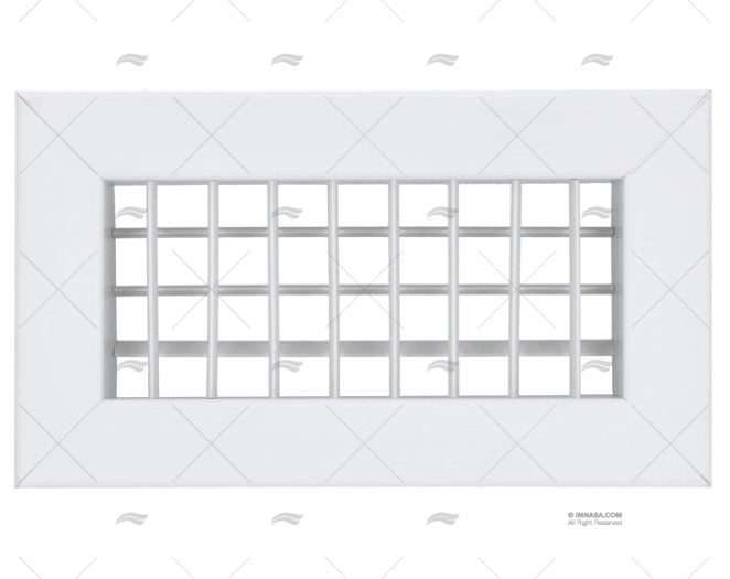 A.C. GRID PVC 180x80 Int White THERMOWELL