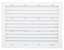 A.C. GRID PVC 400x300mm WHITE THERMOWELL