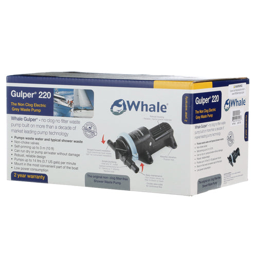 Whale Pump Gulper 220 12v
