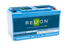 RELiON 12.8V 100Ah DIN-HP 4SC LiFePO4 Battery