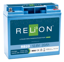 RELiON 12.8V 20Ah 3SC LiFePO4 Battery