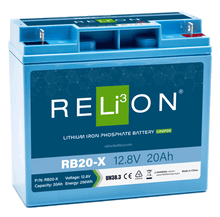 RELiON 12.8V 20Ah-X 3SC LiFePO4 Battery
