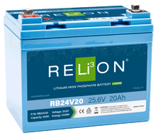 RELiON 25.6V 20Ah LiFePO4 Battery