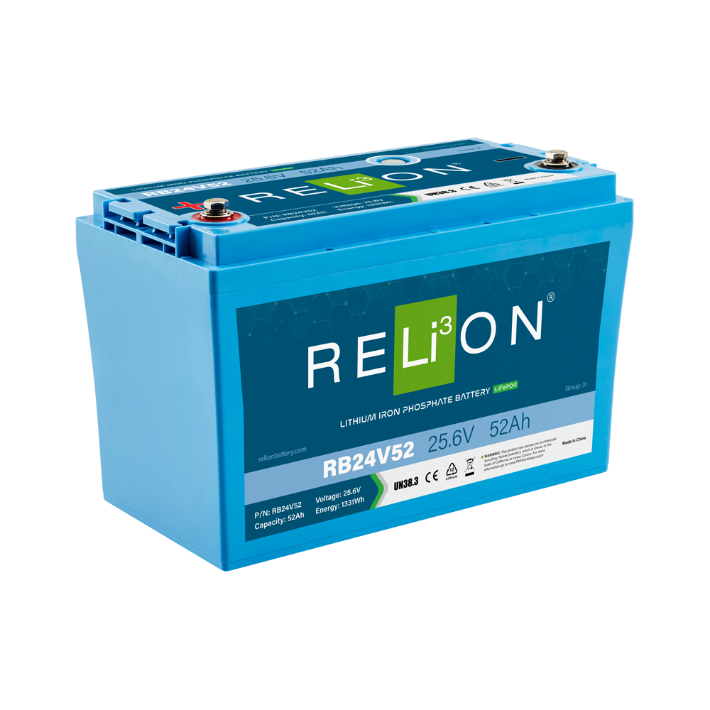 RELiON 25.6V 52Ah LiFePO4 Battery