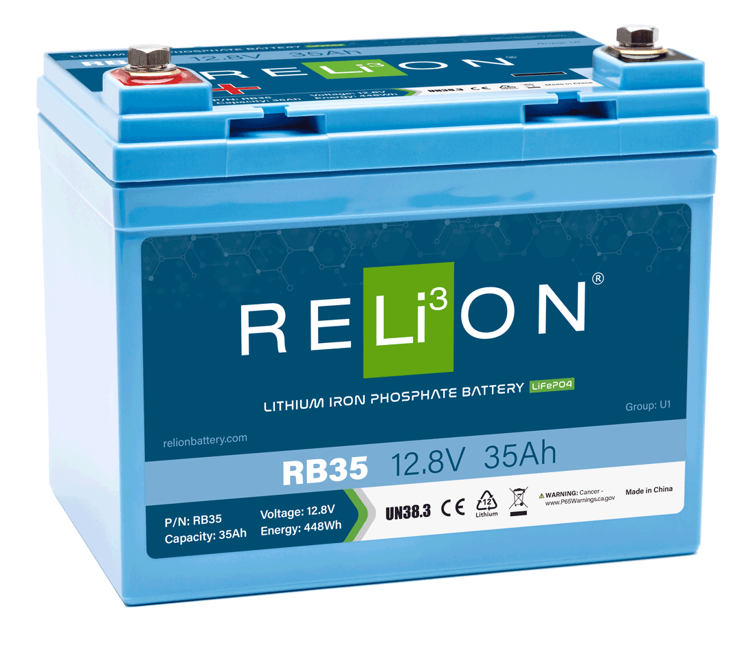 RELiON 12.8V 35Ah 3SC LiFePO4 Battery