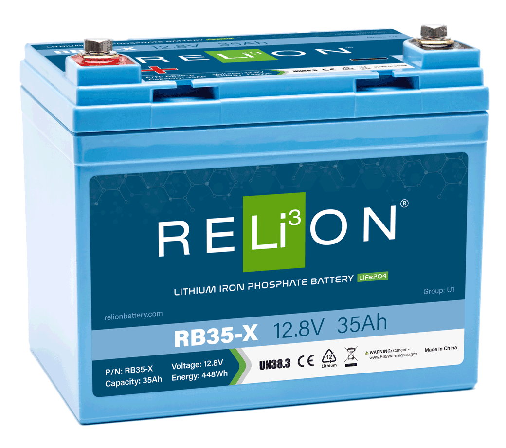 RELiON 12.8V 35Ah-X LiFePO4 Battery