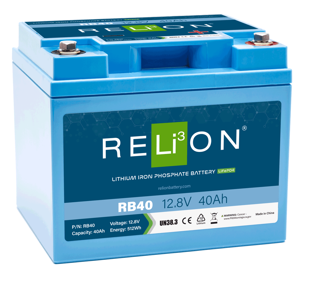 RELiON 12.8V 40Ah 3SC LiFePO4 Battery