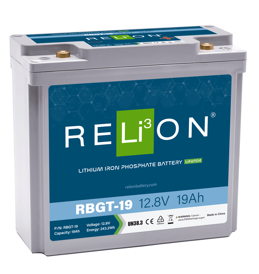RELiON 12.8V 19Ah Anderson LiFePO4 Battery