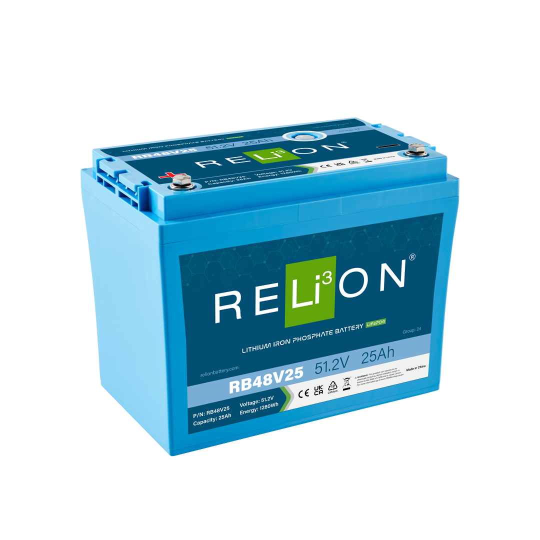 RELiON 51.2V 25Ah LiFPO4 Battery