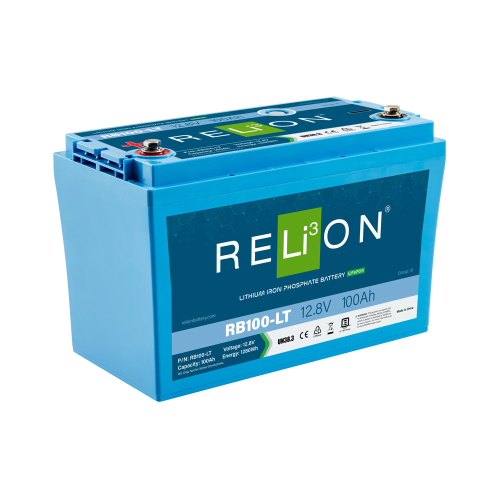 RELiON 12.8V 100Ah LT LiFePO4 Battery