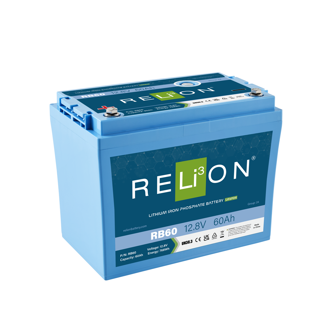RELiON 12.8V 60Ah 4SC LiFePO4 Battery