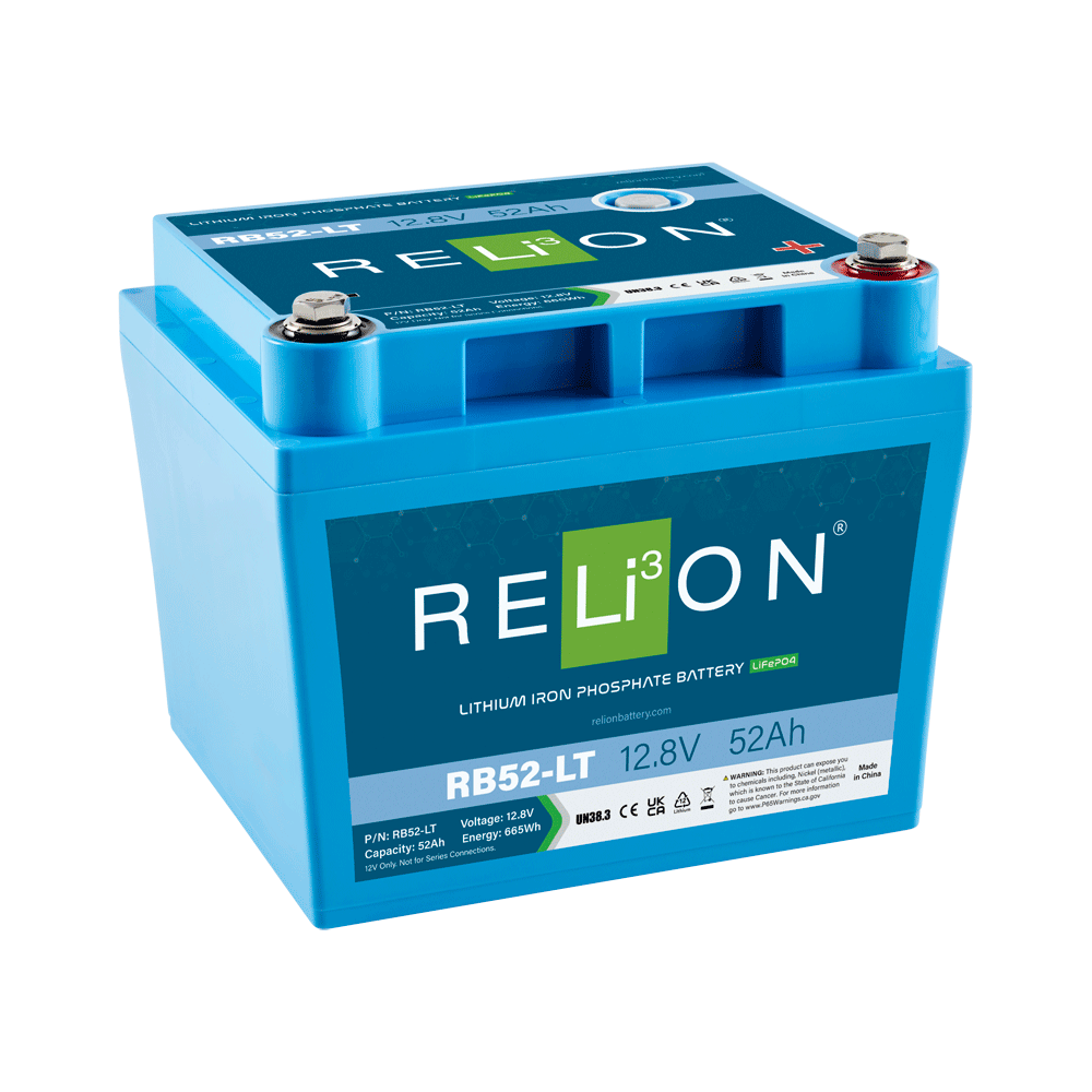 RELiON 12.8V 52Ah LT 4SC LiFePO4 Battery