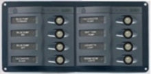 BEP Systems In Operation Panel - 8 Leds, 12V, 8 Way