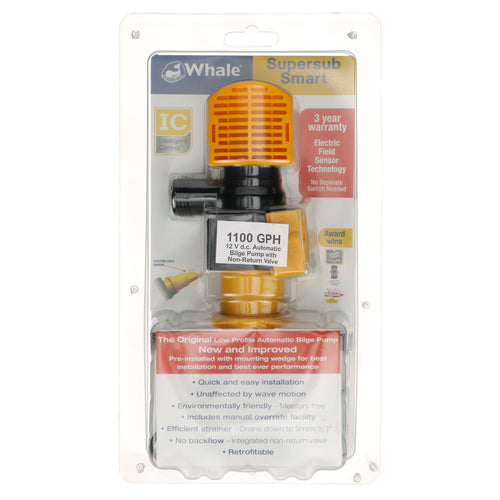 Whale Supersub 1100 Bilge Auto 12v