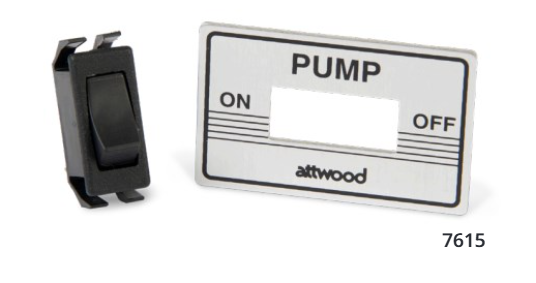 Attwood Switch-bilge Pump 3p