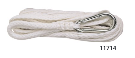Attwood Anchor Line & Hook 1/4x50