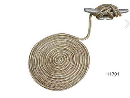 Attwood 3/8x15' Dock Line Gold Do