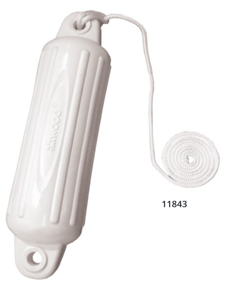 Attwood 1/4"x6' Braided Nylon Fen