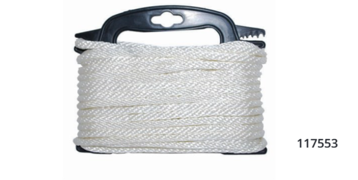Attwood 3/16x100' Solid Braid Nyl