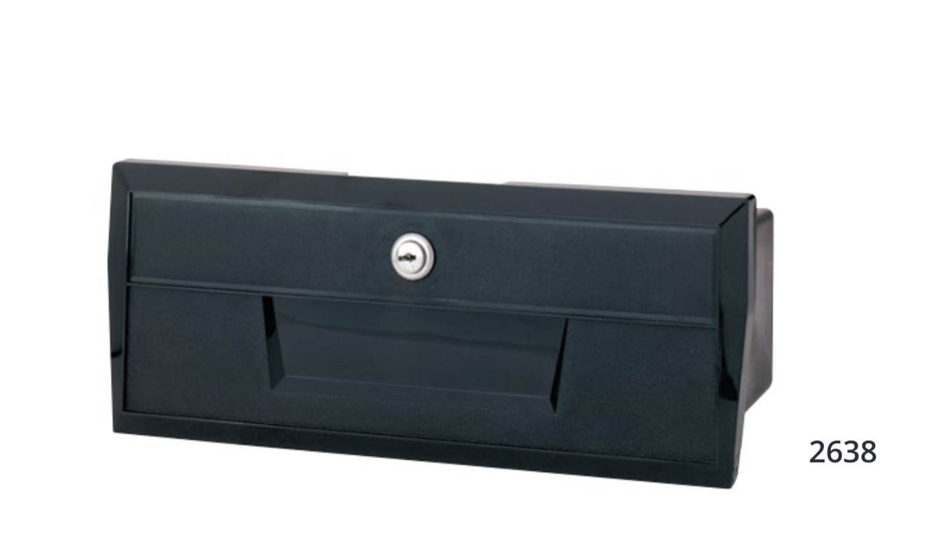 Attwood Glove Box-std Blk