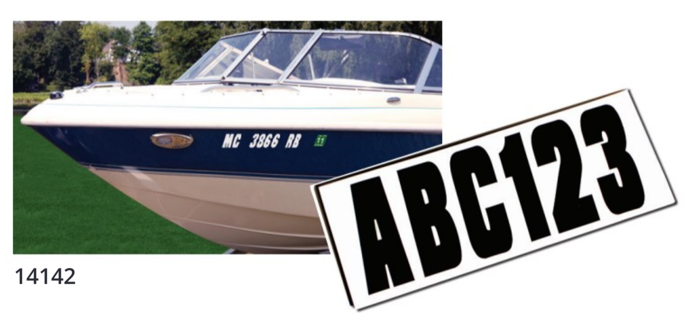 Attwood Letter Kit, Black