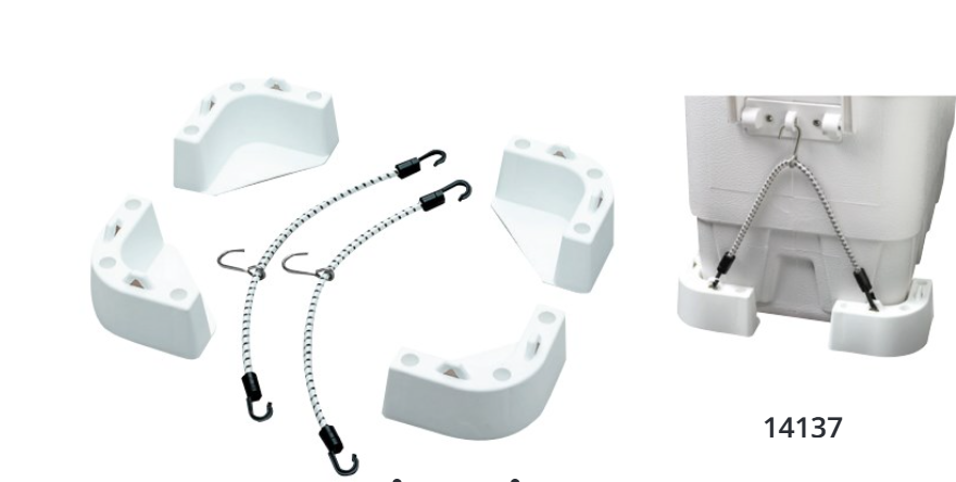 Attwood Kit-cooler, Mounting