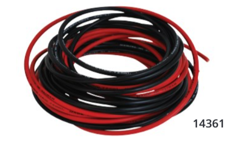 Attwood 20 Ft Red & Blk 8gawire