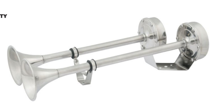 Marinco Deluxe Double Trumpet Electric Horn 12V (Bulk)