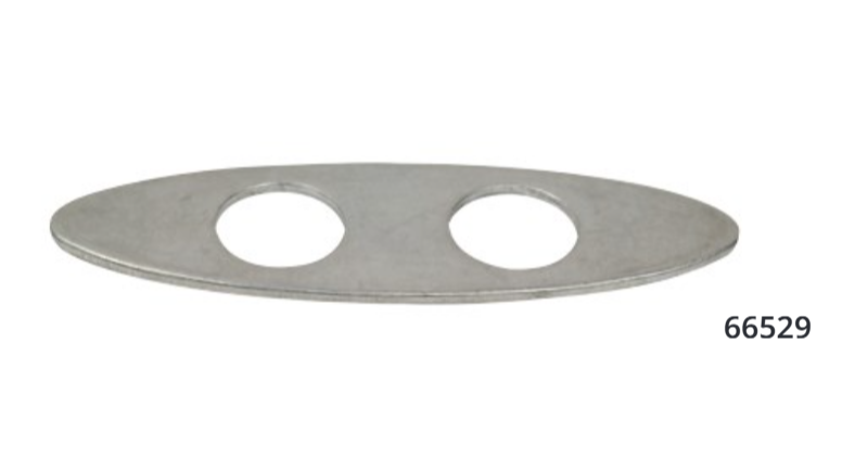 Attwood Backer Plate 8"neat Cleat