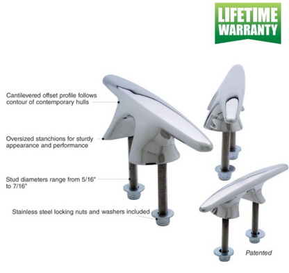 Attwood Offset 10" Cleat