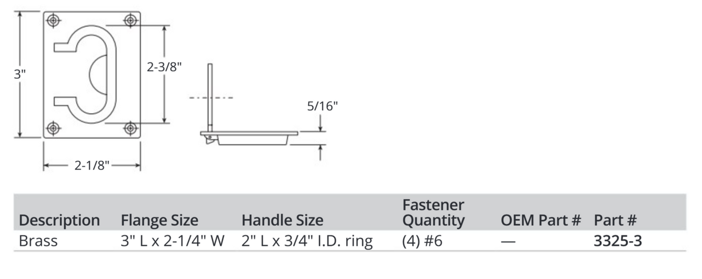 Attwood Ring-lift Flush Lg