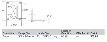 Attwood Ring-lift Flush Lg