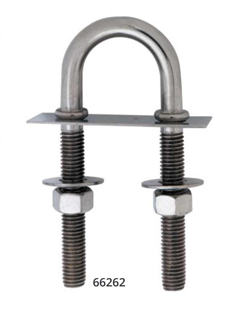 Attwood Bow Eye-u Bolt   .38 (Skin Pack)