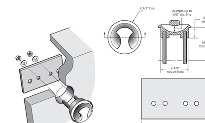 Attwood Ski Tow 2.5 Inch