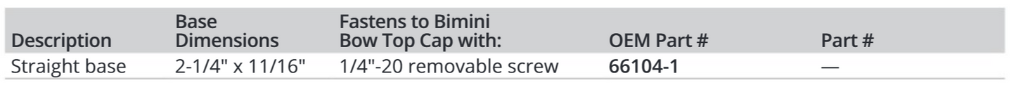 Attwood Hinge/.25 Bolt-dm