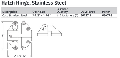 Attwood Hinge-hatch (Skin Pack)