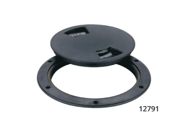 Attwood 4" Inspection Dk Plate-bl