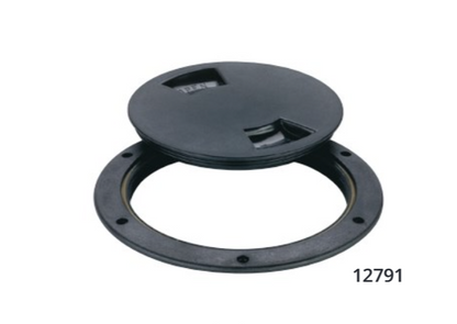 Attwood 4" Inspection Dk Plate-bl