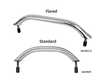 Attwood Hand Rail, 5/16 Stud,9"