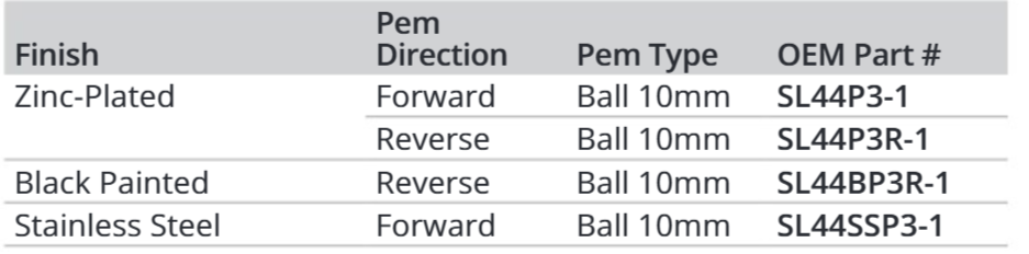 Attwood Curv'd 90   W/rev 10mm