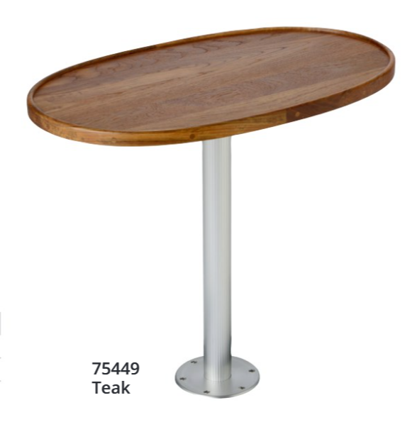 Garelick TABLE TEAK W/ TBL SOCKET