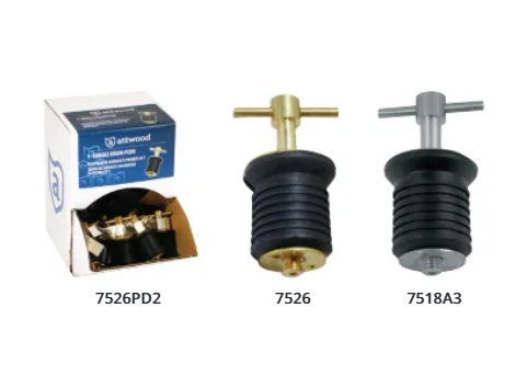 Attwood Econ Tee Drain Plug-card