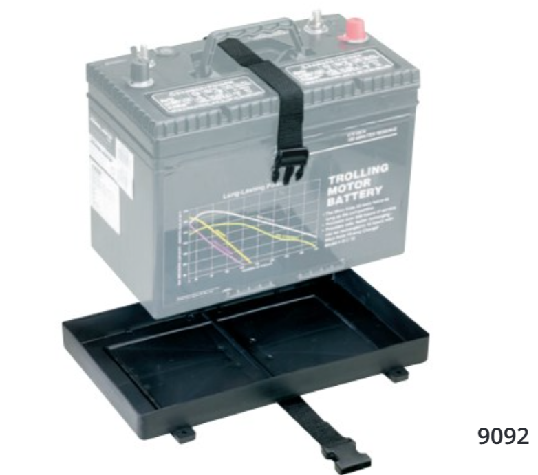 Attwood Tray,battery W/strap29/31 (Bulk)