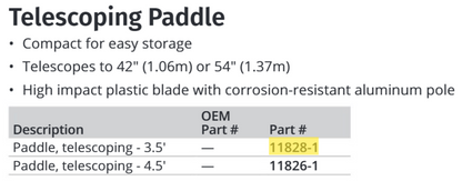 Attwood Paddle-telescoping