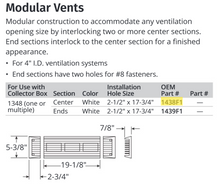 Attwood Vent-ctr(white)