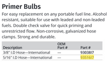 Attwood Primer Bulb-intl,5/16"