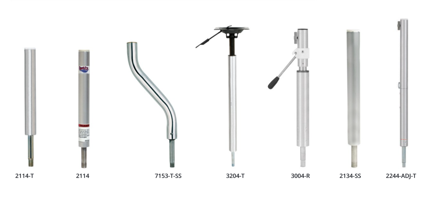 Attwood Power Ped Thred/ss Shaft