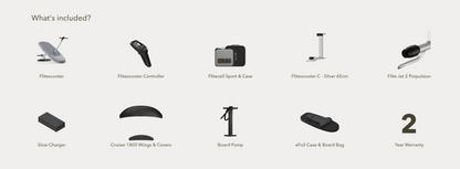 FliteScooter - Silver edition